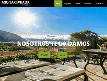 Tablet Screenshot of aguilarvilalta.com